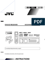Instructions: DVD/CD Receiver KD-DV4506/ KD-DV4505/KD-DV4504