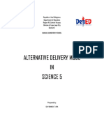 Alternative Delivery Mode in Science Grade 5