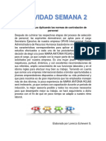 Estudio de Caso Aplicando Las Normas de Contratación de Personal