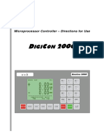 Microprocessor Controller - Directions For Use: KN KN S MM