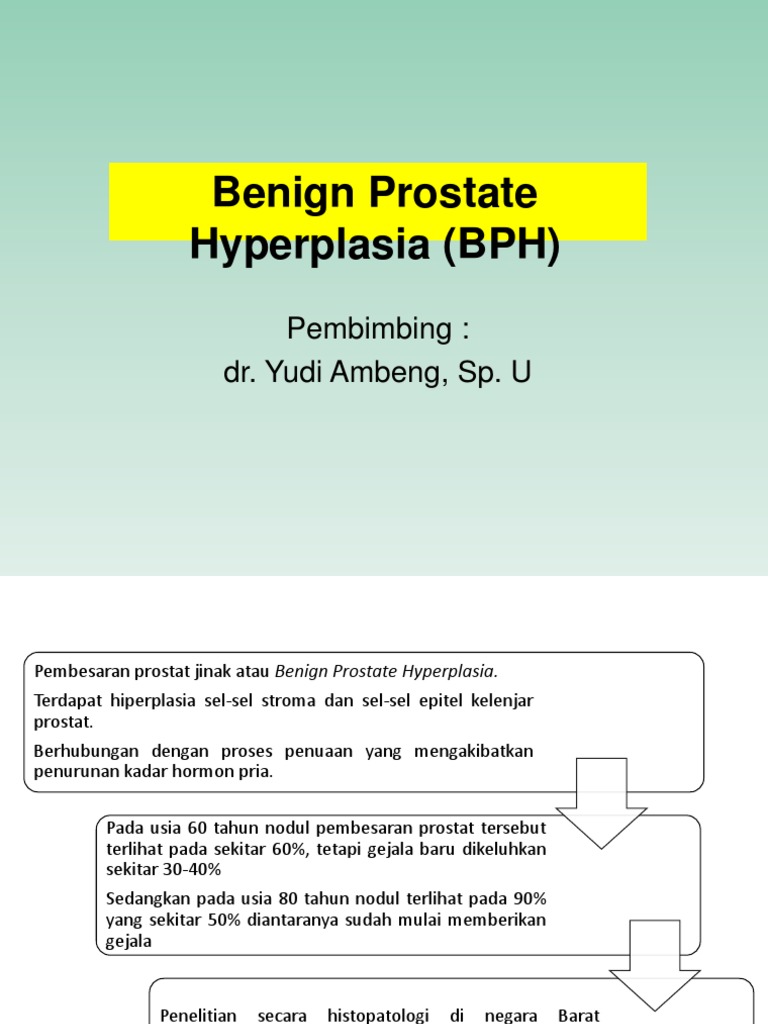 Tatalaksana dan Diagnosis BPH | PDF