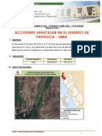 Reporte Preliminar #024 - 27jun2019 - Accidente Vehicular Pativilca