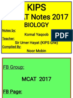 Biology Notes by Komal Yaqoob