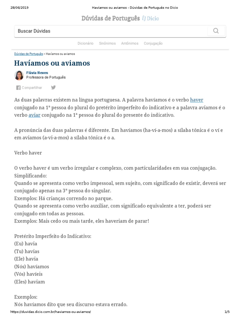 Descomplicar - Dicio, Dicionário Online de Português