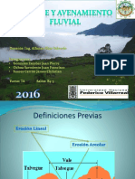 Definiciones y conceptos clave de geomorfología fluvial