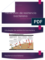 Prevención de Resistencia Bacteriana