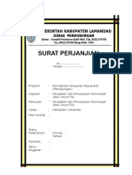 Rancangan Kontrak Pengadaan Dan Pemasangan PJU