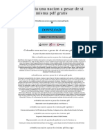 (PDF) Colombia Una Nacion A Pesar de Si Misma PDF Gratis