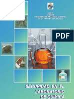 Seguridad en El Laboratorio de Quimica PDF