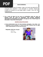 Operacoes MMC Porcentagem Potenciacao