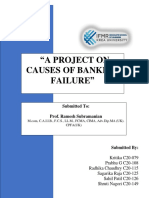 Causes of Banking Failures in India