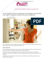 Guide To Annual and Sick Leave Laws in Oman PDF