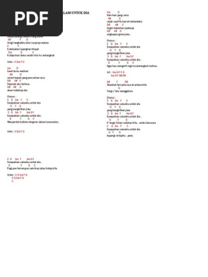 Lirik Dan Kunci Gitar Tak Ingin Sendiri