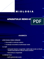 SEMIOLOGIA APARATULUI RENO URINAR