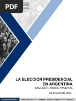 Encuestas con fórmulas confirmadas