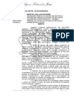 STJ - Princípio Da Insignificância - Até 10 Por Cento Do Salário Mínimo