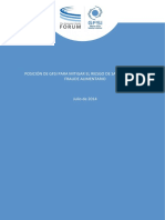 GFSI Posición para Mitigar Riesgos de Salud Pública por Fraude Alimentario