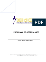 Programa Orden Aseo