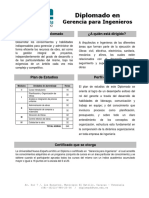 Diplomado Gerencia para Ingenieros