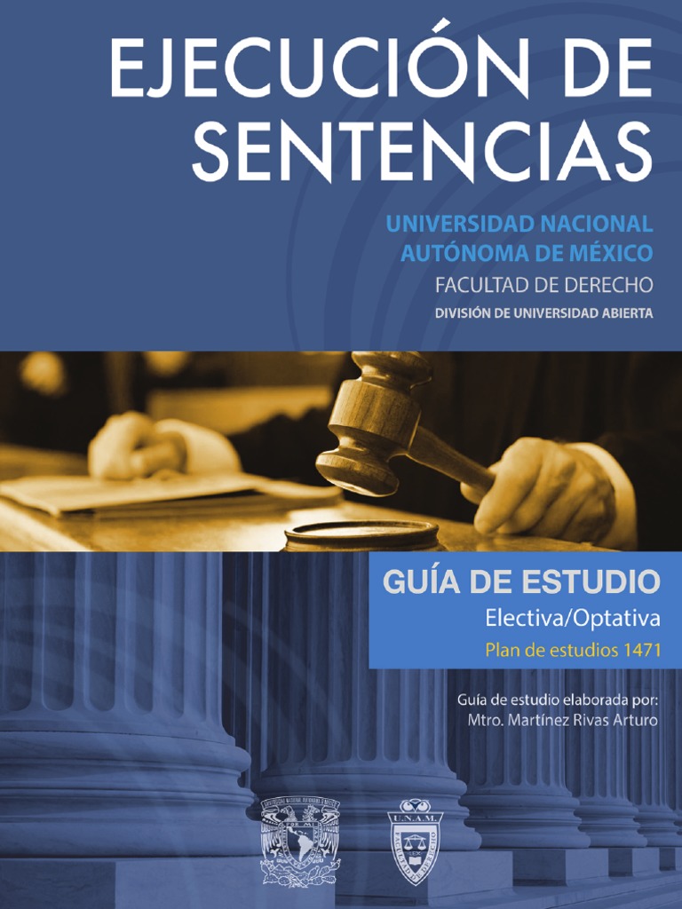 Guía de Ejecución de Sentencias en Derecho | PDF | Sentencia (ley ...