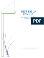 Manual Test de La Familia