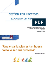 Gestion Por Procesos Experiencia Del Reniec