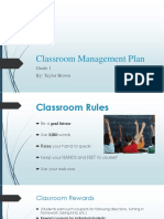 Edu Classroom Management Plan