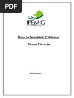 Etica Na Educacao