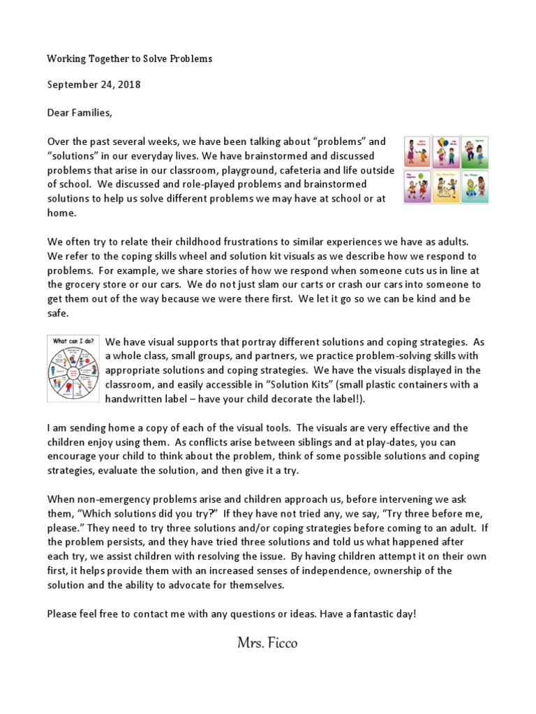 Problem-Solving Strategies for Kids | PDF