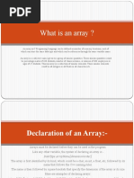 What Is An Array