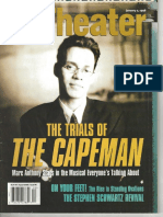 In Theatre Magazine Article On Paul Simon's The Capeman, Jan. 2, 1998