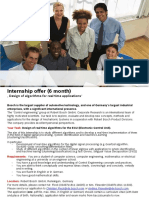 Bosch Internship Offer Algorithmus 2019 PDF