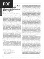 Cutting Temperatures and Their Effects On The Machining Behaviour in Drilling Reinforced Plastic Composites