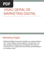 Visão Geral de Marketing Digital