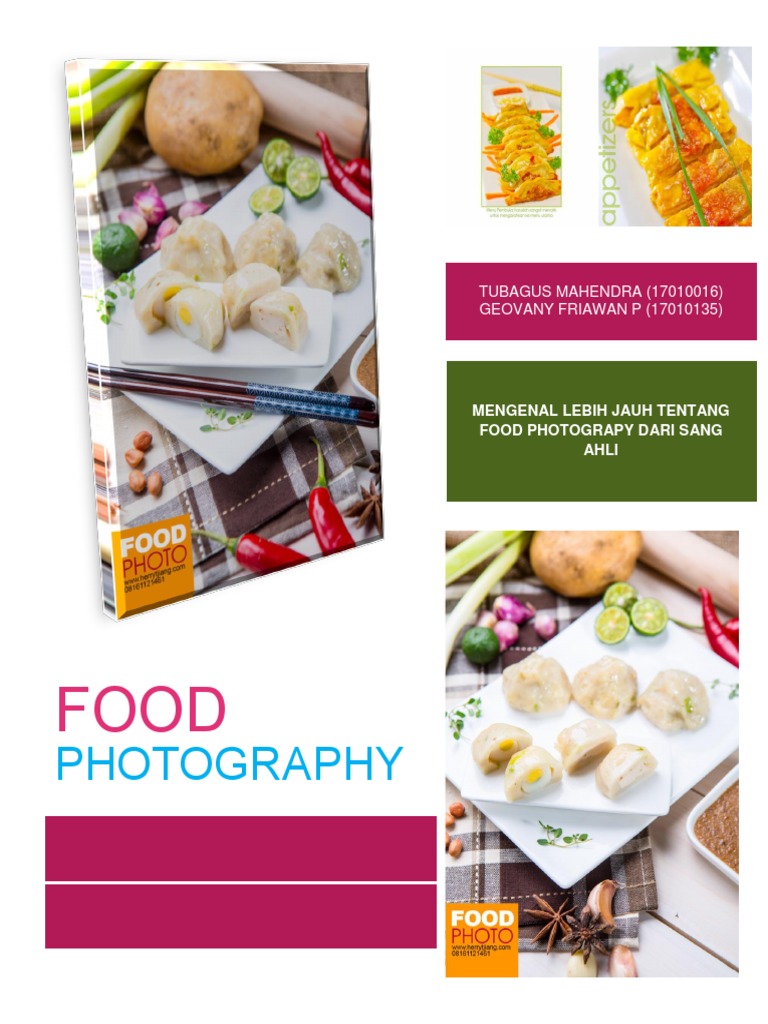Teknik Dasar Food Photography | PDF