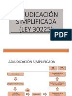 Adjudicacion Simplificada