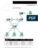 Challenge Lab 1 - Inter-VLAN Routing