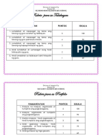 Grade 1 Rubrics Quarter 1