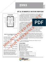 Dual H-Bridge Motor Drivers