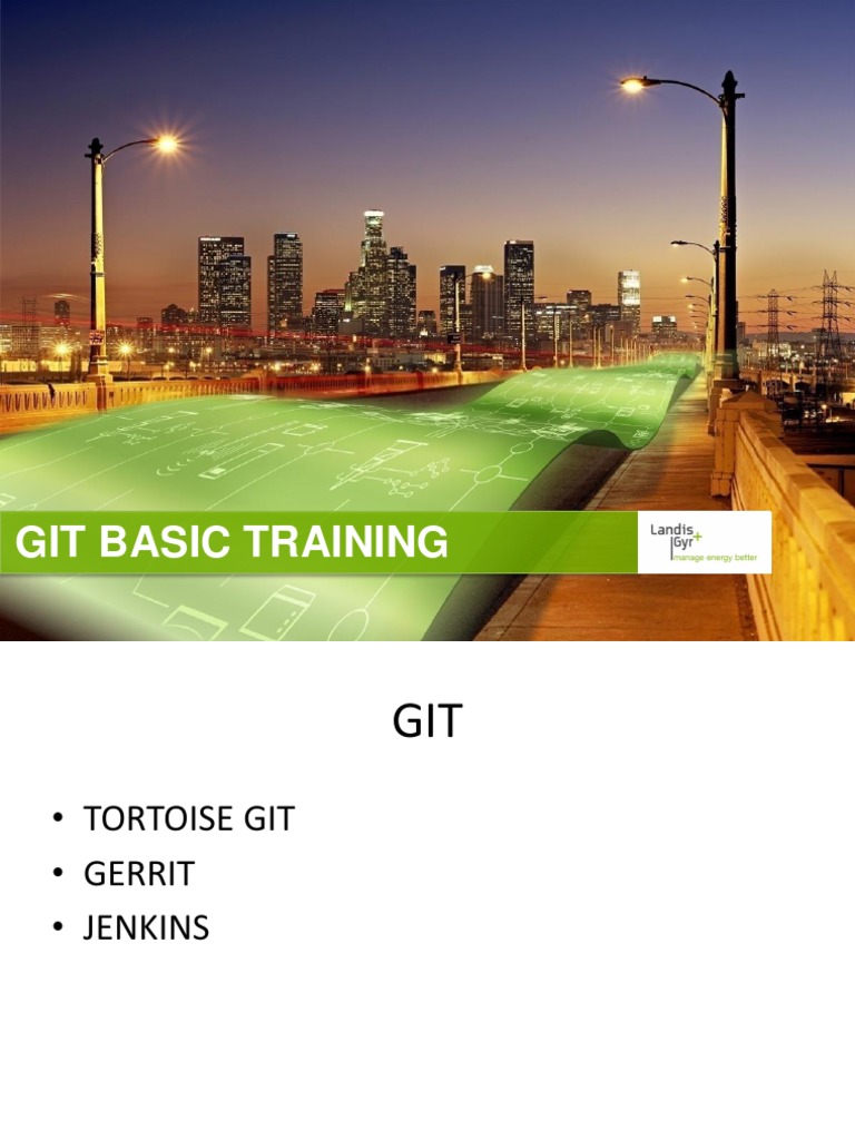 Git Basic Training: Analyst Presentation November 2008 | PDF | Version ...