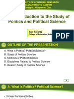 Soc Sci 212 (1) - Introduction To Politics