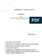 Artificial Intelligence: Course Outline: Andrea Roli