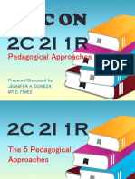 The 5 Pedagogical Approaches