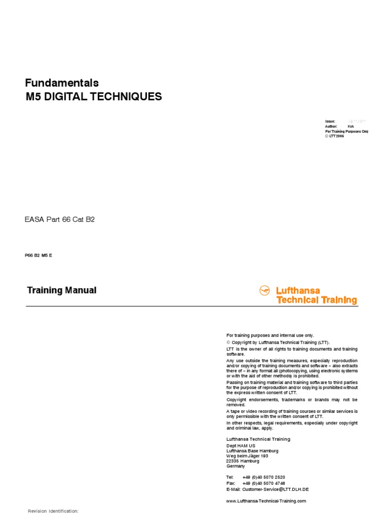 B2 M05 2011.11.29 Digital Techniques | PDF | Decimal | Electronics