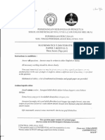 Melaka STPM Trial Maths T2