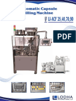 LI - LCF, Fully Automatic Capsule Filling Machine