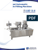 LSCF, Semi Automatic Capsule Filling Machine 