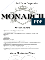 Monarch Real Estate Corporation: Home for Every Dream/TITLE