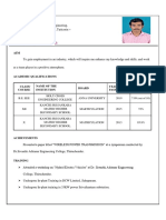 Hariharan Resume