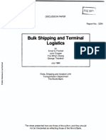 Bulk Shipping and Terminal Logistics